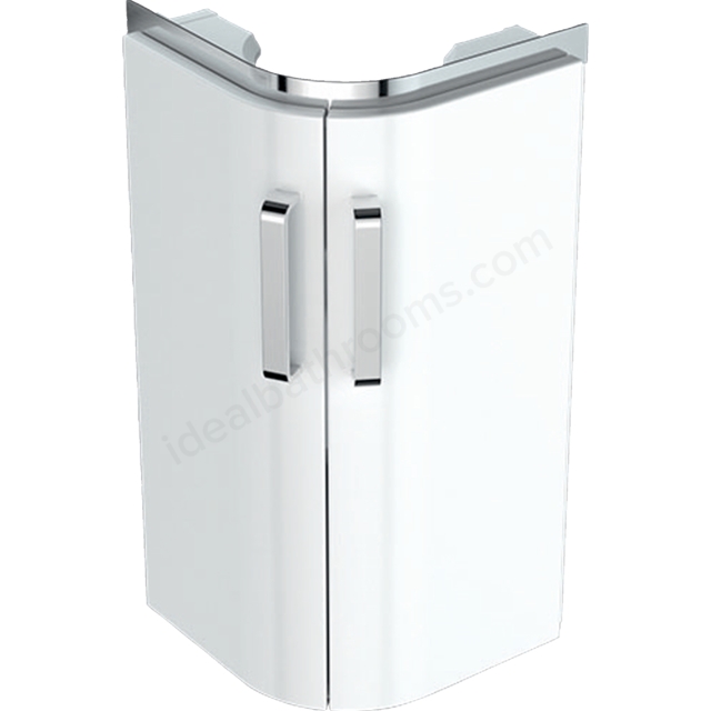 Geberit Selnova Compact Vanity Unit For Corner Hrb 320;White