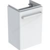 Geberit Selnova Compact Vanity Unit For Handrinse Basin 450x340;Service Space - White