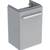 Geberit Selnova Compact Vanity Unit For Handrinse Basin 450x340;Service Space; Grey