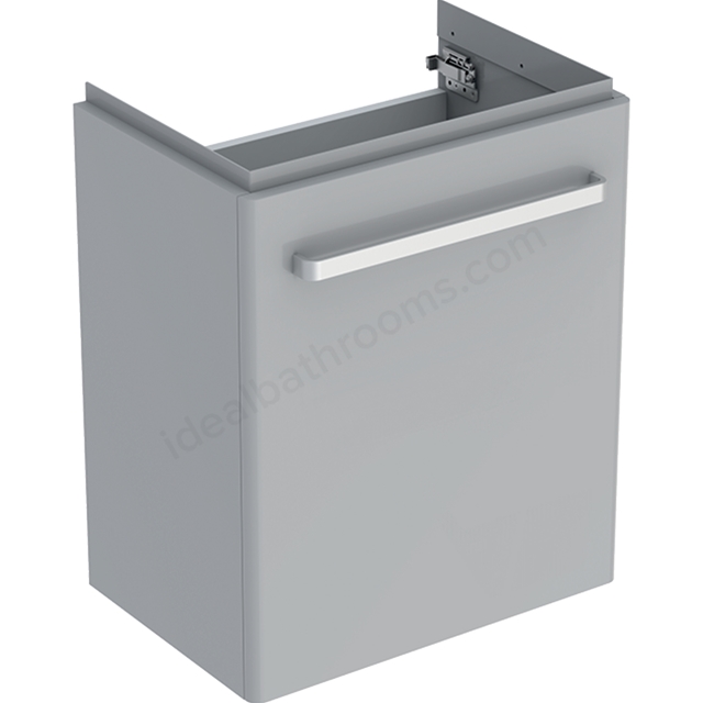 Geberit Selnova Compact Vanity Unit For Washbasin 550x370;Service Space;Grey