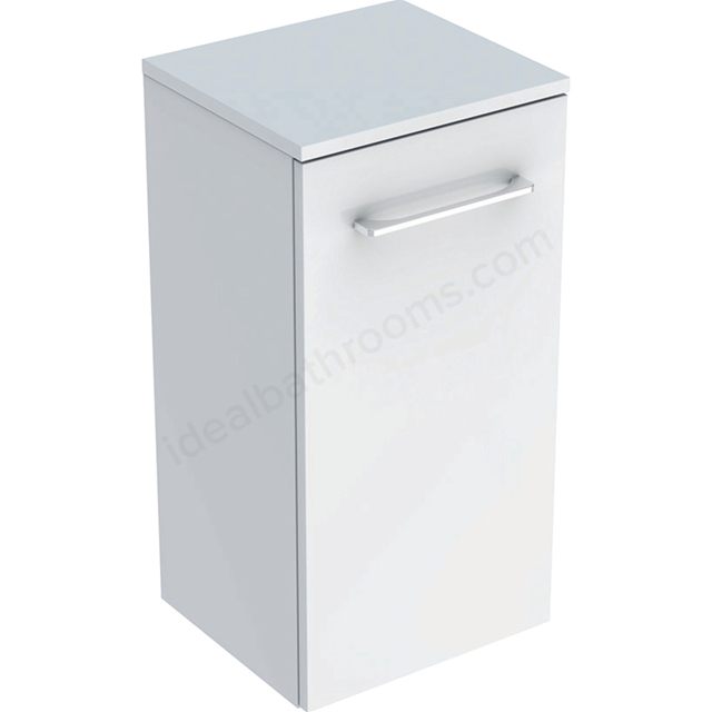 Geberit Selnova Square S 330mm Side Cabinet With One Door;White