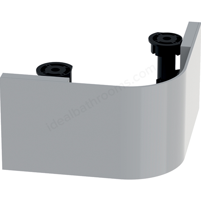 Geberit Plinth For Selnova Compact 320 Corner Wb Unit; Grey