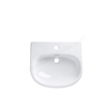 Tavistock Micro Evo 475mm 1 Tap Hole Standard Depth Semi-Countertop Basin