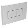 Ideal Standard Solea P2 pneumatic dual flushplate;   Chrome