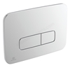 Ideal Standard Oleas M3 mechanical dual flushplate;   Chrome