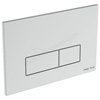 Armitage Shanks Oleas P2 Pneumatic Dual Flushplate, Chrome