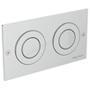Armitage Shanks Septa Pro P2 Pneumatic Metal Dual Small Flushplate