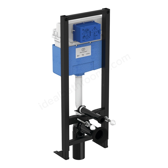 Ideal Standard Prosys 1150mm wall hung WC frame; free- standing; 120 depth; front actuation  CL2