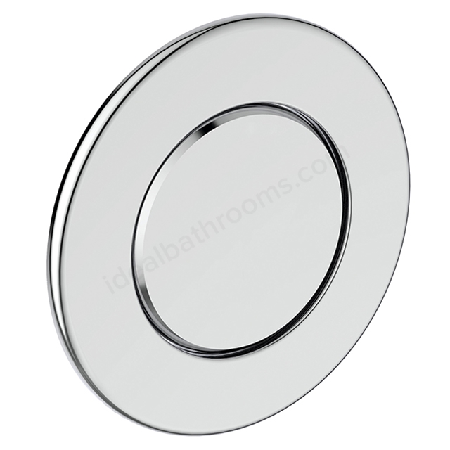 Armitage Shanks Septa Pro XS Pneumatic Single Push Button, No Logo, Chrome