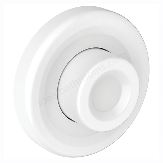 Armitage Shanks Septa Pro XS Pneumatic Single Push Button, No Logo, White