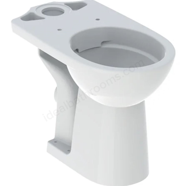 Geberit Selnova Comfort Close Coupled Floor Standing WC Pan Rimfree - White