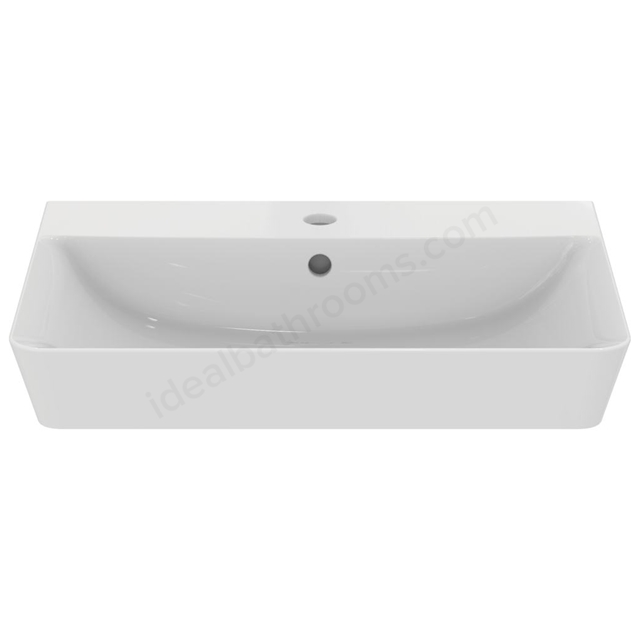 Ideal Standard Retail Connect Air 600mm Pedestal Basin; 1 Tap Hole - White