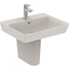 Ideal Standard Retail Connect Air 550mm Pedestal Basin; 1 Tap Hole - White