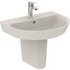 Ideal Standard Retail Connect Air Arc 600mm Pedestal Basin; 1 Tap Hole - White