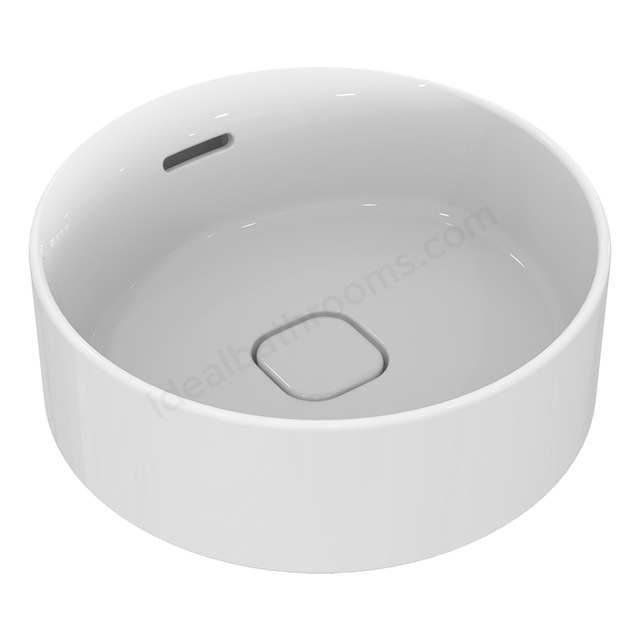 Ideal Standard Retail Strada II 380mm On Countertop Round Basin; 0 Tap Holes - White