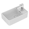 Ideal Standard Retail Strada II 450mm Cloakroom Basin; 1 Tap Hole & Clicker Waste - White