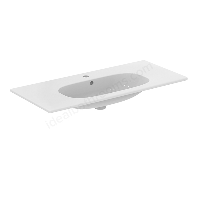 Ideal Standard Retail Tesi 1000mm Vanity Basin; 1 Tap Hole - White