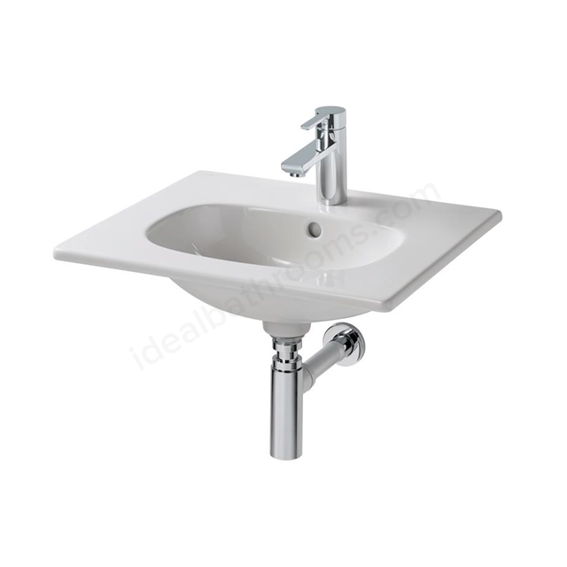 Ideal Standard Retail Tesi 500mm Vanity Basin; 1 Tap Hole - White