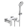 Ideal Standard Retail Edge Single Lever Wall Mounted Bath Shower Mixer - Chrome