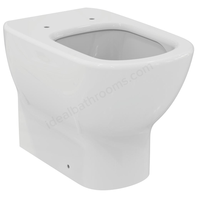 Ideal Standard Retail Tesi back-to wall WC bowl with Aquablade technology; silk white