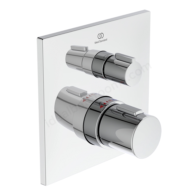 Ideal Standard Retail Ceratherm C100 Built-In Thermostatic 1 Outlet Shower Mixer - Chrome