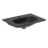 Ideal Standard Retail Tesi 600mm Vanity Washbasin; 1 Tap Hole - Silk Black