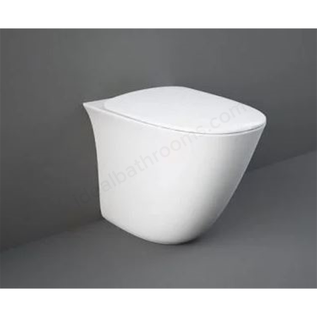 RAK Ceramics Sensation Back to Wall Pan - White