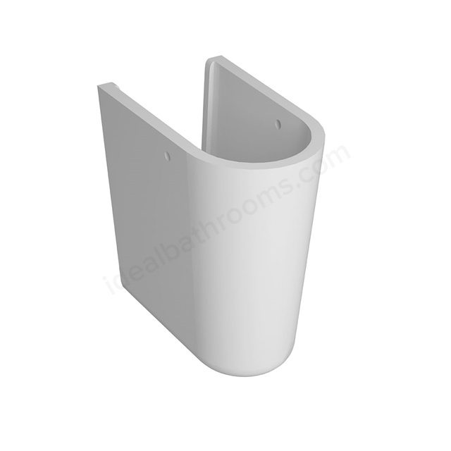 VitrA Zentrum Half Pedestal - White