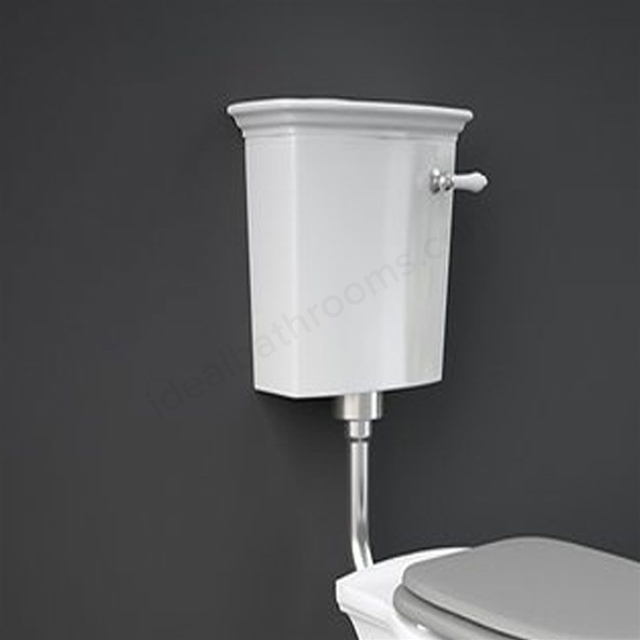 RAK Ceramics Washington Low Level Cistern With Front Lever & Flush