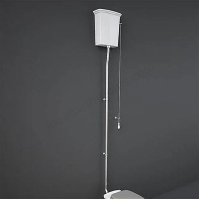 RAK Ceramics Washington High Level Cistern With Front Lever & Flush
