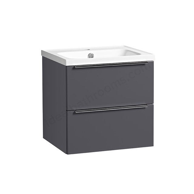 Tavistock Cadence 500mm Wall Mounted Unit - Storm Grey 
