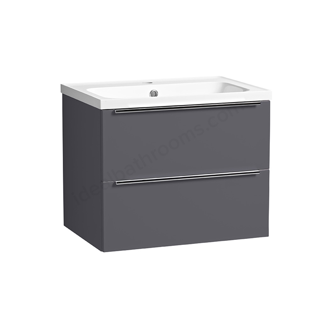 Tavistock Cadence 600mm Wall Mounted Unit - Storm Grey