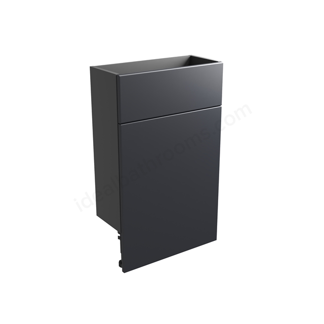 Tavistock Calm Slim 500 Back to Wall WC Unit & Fascia Matt Dark Grey