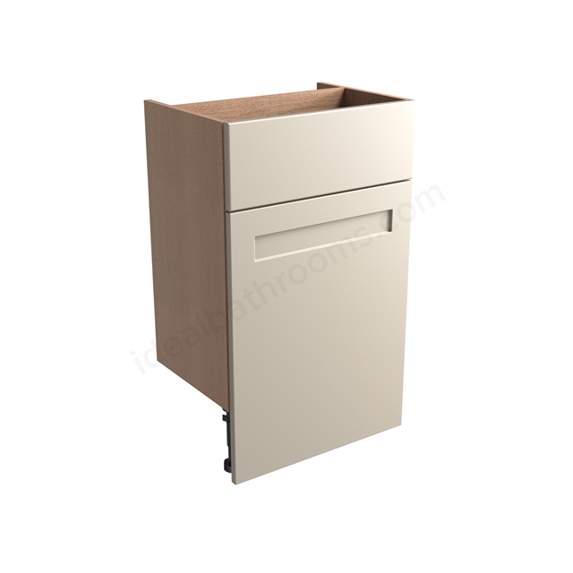 Tavistock Legacy Standard 500 Back to Wall WC Unit & Fascia Matt Flax