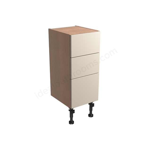 Tavistock Legacy 300mm Floor Standing Cupboard w/ Door Pack; Carcass & Fascia - Flax