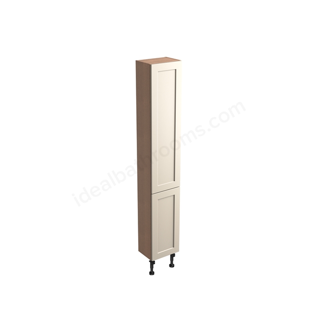 Tavistock Legacy Slim 300mm Full Height Cupboard w/ Door Pack; Carcass & Fascia - Flax