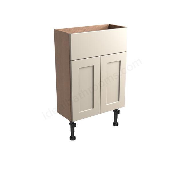 Tavistock Legacy Slim 500 Semi countertop Unit & Fascia Matt Flax