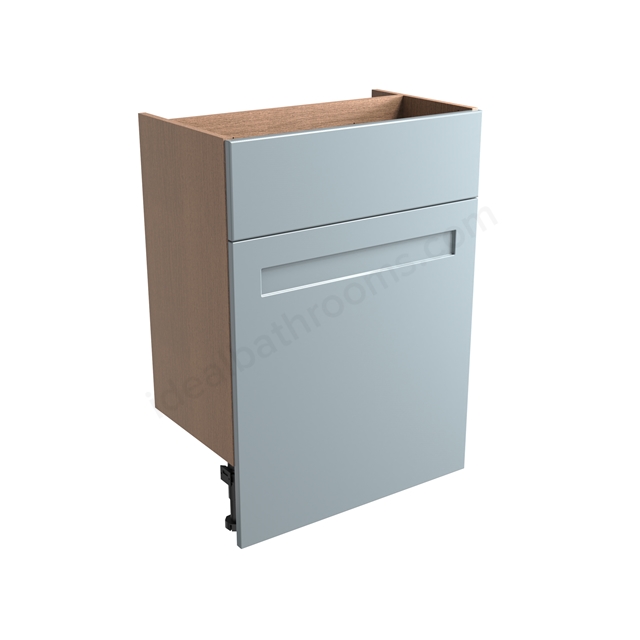 Tavistock Legacy Standard  600 Back to Wall WCUnit & Fascia Matt Mineral  Blue