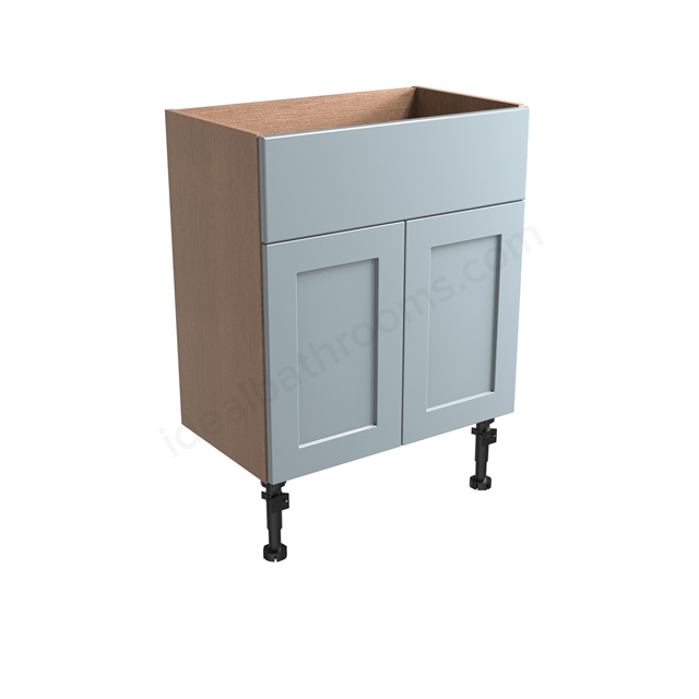 Tavistock Legacy Standard 600 Semi Countertopt Unit & Fascia Matt Mineral Blue