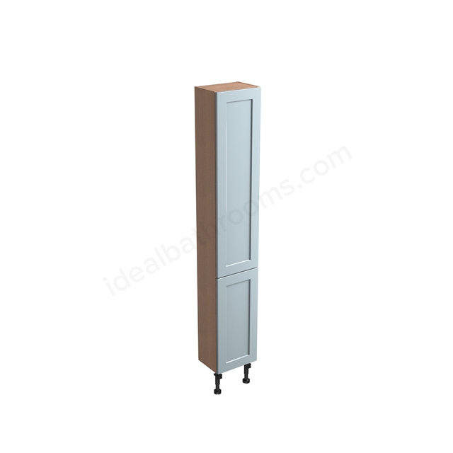 Tavistock Legacy Slim 300mm Full Height Cupboard w/ Door Pack; Carcass & Fascia - Mineral Blue