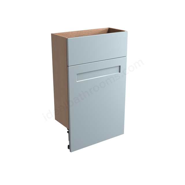 Tavistock Legacy Slim 500 Back to Wall WC Unit & Fascia Matt Mineral Blue
