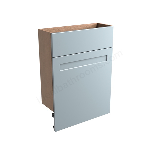 Tavistock Legacy Slim 600 Back to Wall WC Unit & Fascia Matt Mineral Blue
