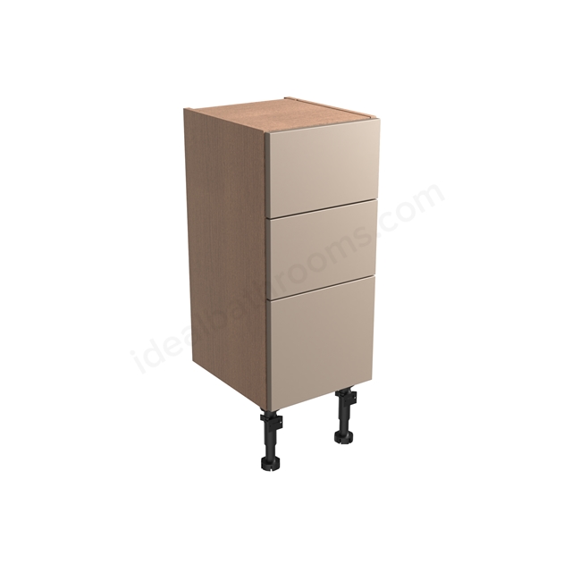 Tavistock Legacy 300mm Floor Standing Cupboard w/ Door Pack; Carcass & Fascia - Metro Grey