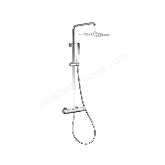 RAK Ceramics Moon Thermostatic Riser Kit - Chrome