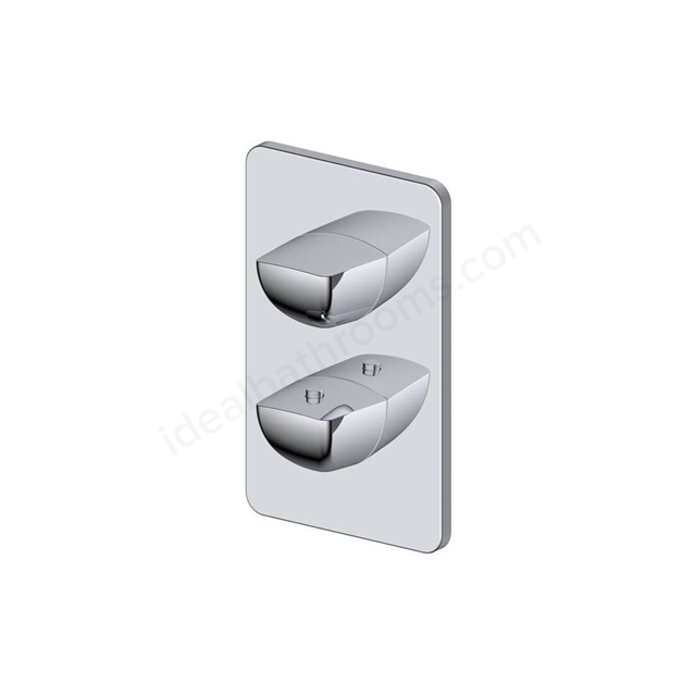RAK Ceramics Moon Single Outlet Concealed Shower Valve - Chrome