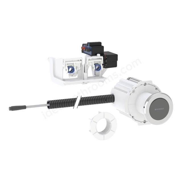 Geberit Sigma Mains Powered Type10 Infrared Dual Flush Button - Stainless Steel