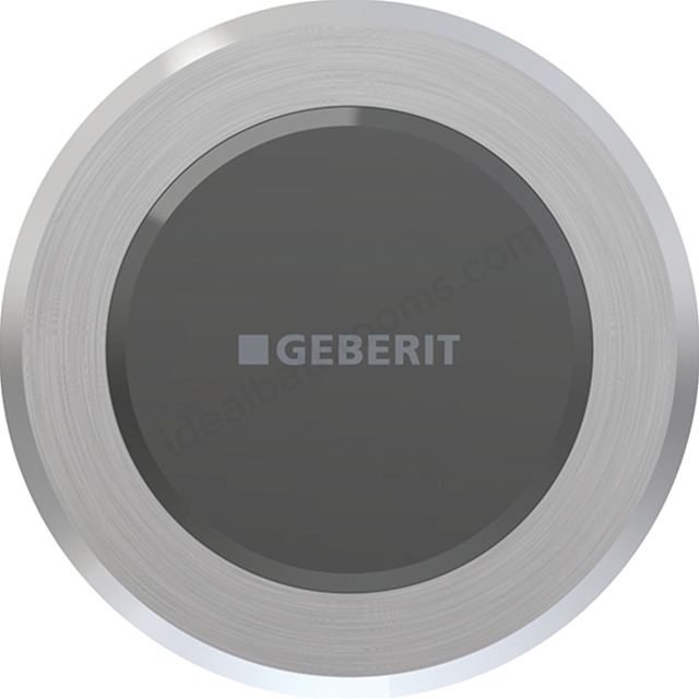 Geberit Omega Mains Powered Type 10 Infrared Dual Flush Button - Stainless Steel