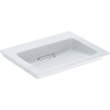Geberit One Innovative Waste 600mm 0 Tap Hole Vanity Basin - White