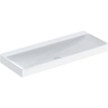 Geberit One Classic Waste 1200mm 0 Tap Hole Countertop Basin w/o Overflow - White