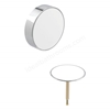 Geberit Split Turn Handle Bath Waste, Ready-to-Fit Set, White & Chrome